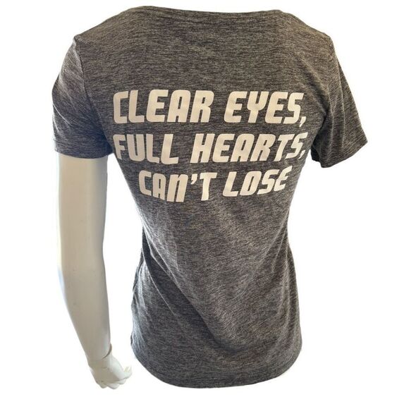 New Mexico Lobos jersey gray marl Heather women’s V-neck small activewear short - Picture 2 of 5